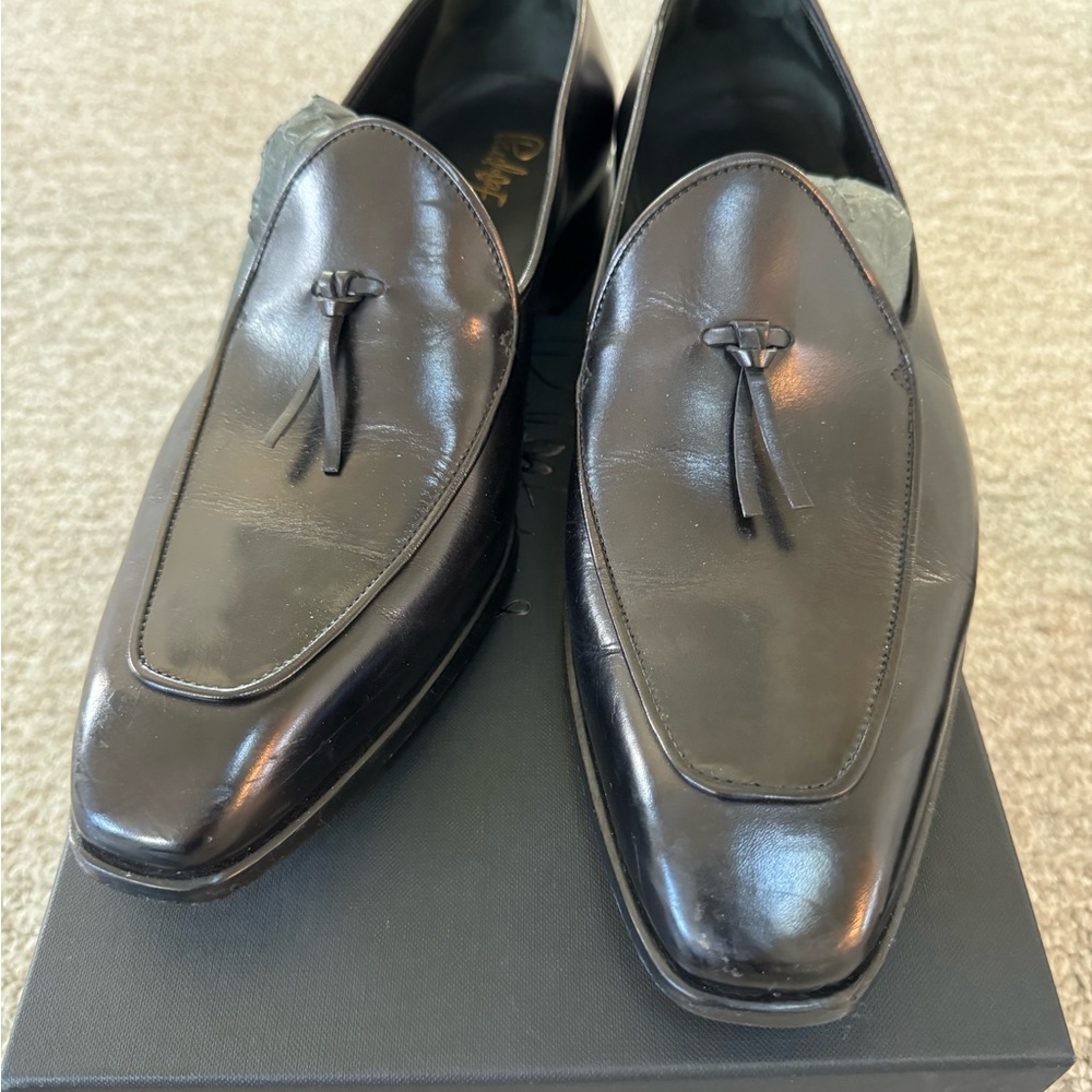 Paul Evans Damme Belgian Loafer 9.5 NERO